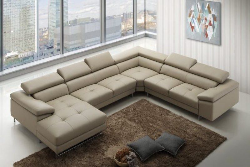 Bàn ghế sofa theo phong cách tân cổ điển chữ U