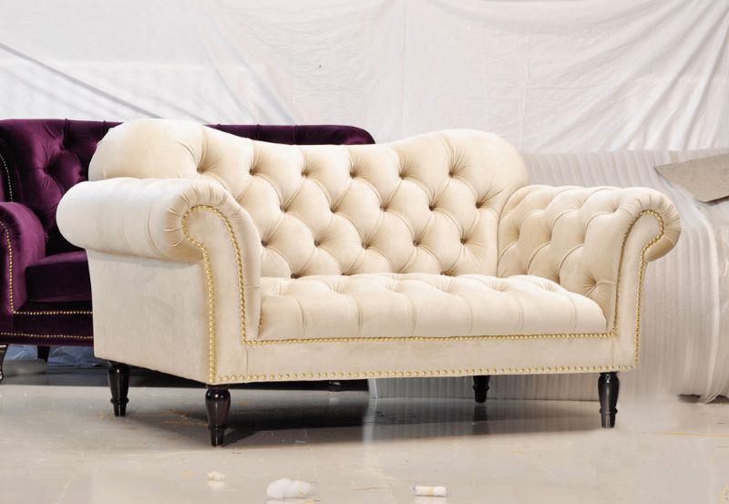 Chất liệu làm nên dòng sofa phòng khách tân cổ điển