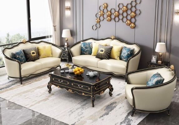 Bài trí sofa tân cổ điển hợp phong thủy